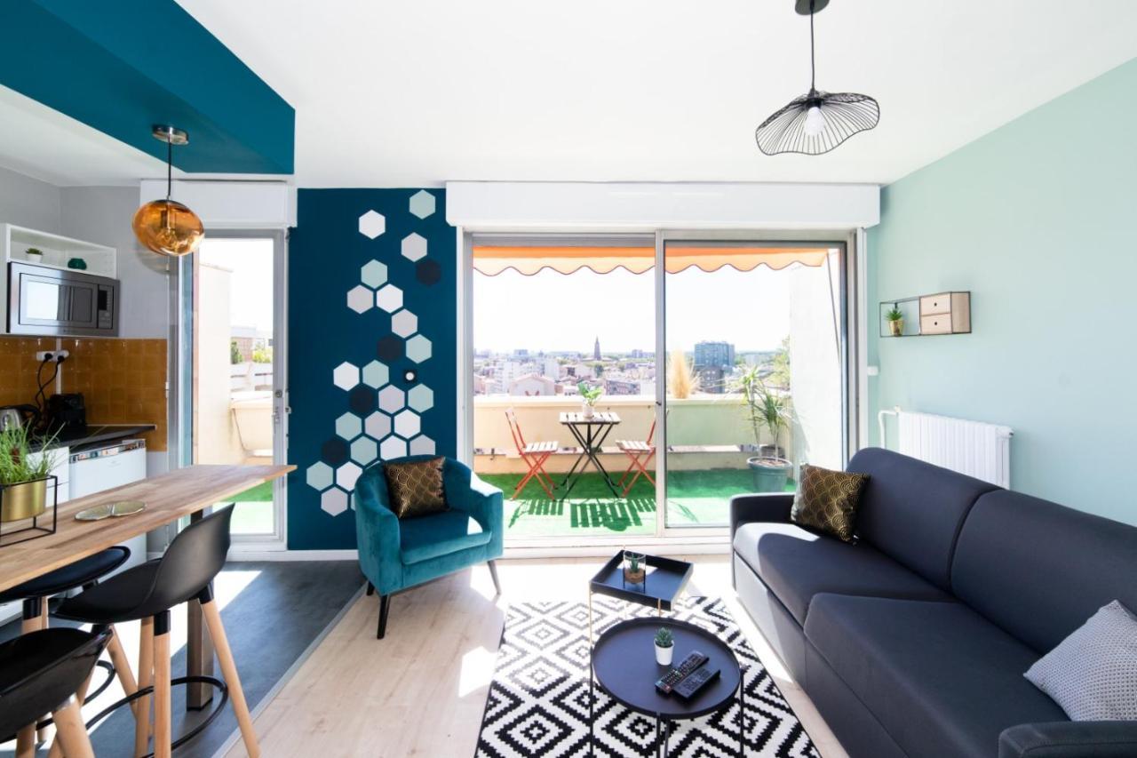 La Terrasse De Gatsby - Vue Wow - Netflix Apartment Toulouse Luaran gambar